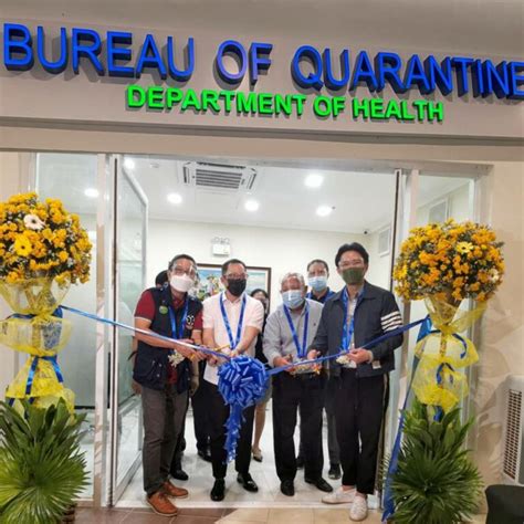 Opening of the Bureau of Quarantine – Satellite Office in SM Mall .